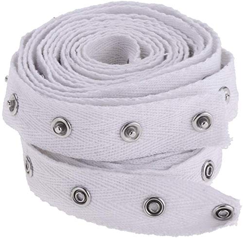 FRECI 1 Yards Snap Tape Sewing Snap Tape Buttons Zipper Fastener Replacement for Baby Lingerie Teddy Crotch Sewing DIY - Image 3